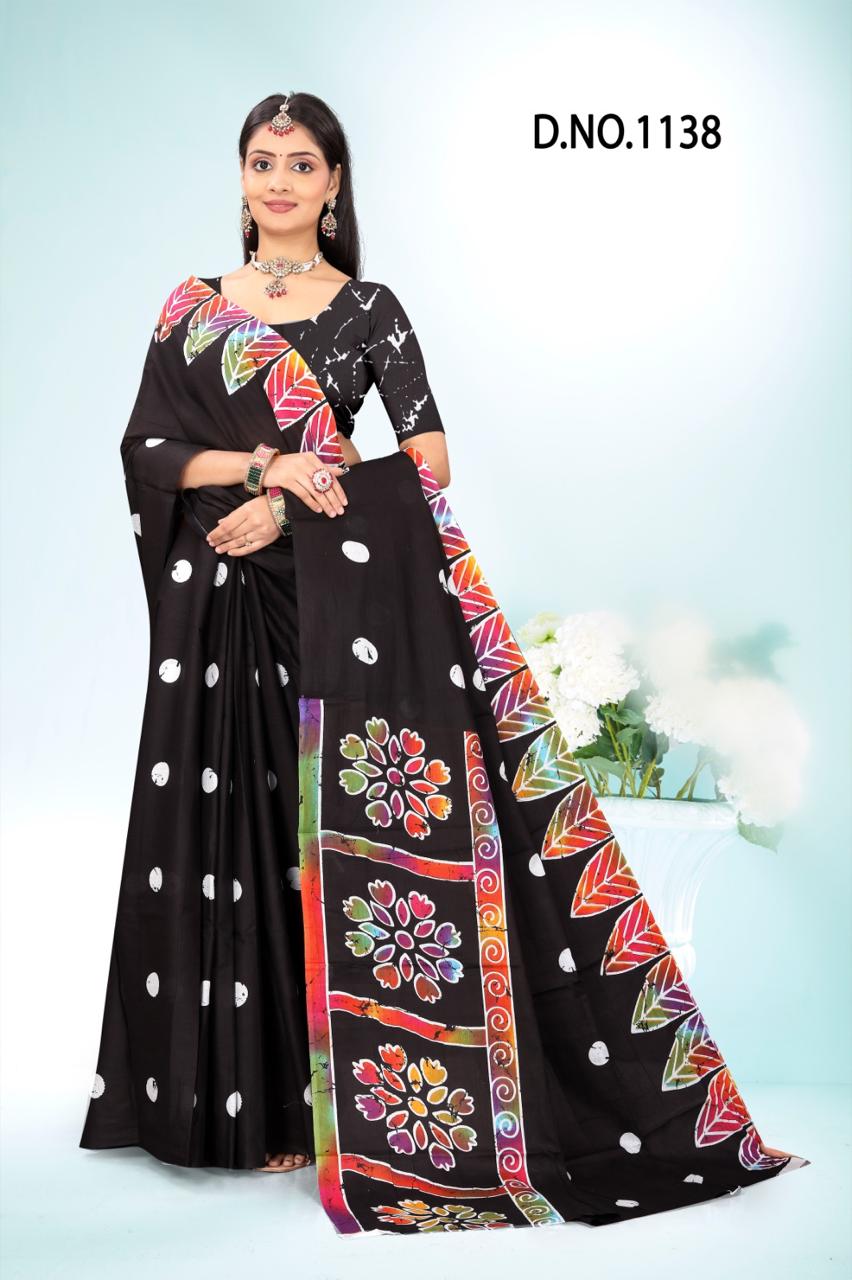 Artisan Batik Saree Collection